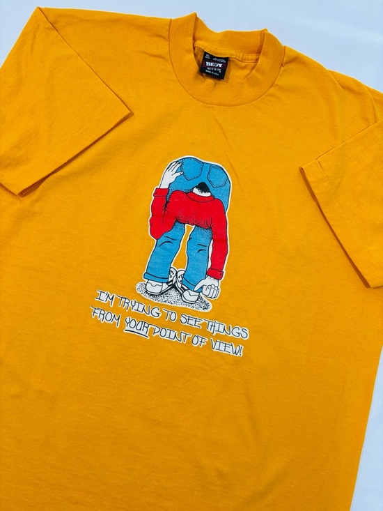 Vintage Other - Vintage Comedy Graphic Single Stitch Short Sleeve Tee